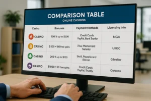 What Are the Key Features of Casinos Listed on m.studiopsk.com