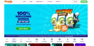 12. Peachy Games Casino