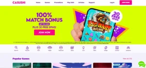 3. Casushi Casino