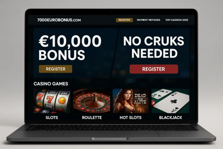 Casino Zonder Cruks www.7000Eurobonus.com