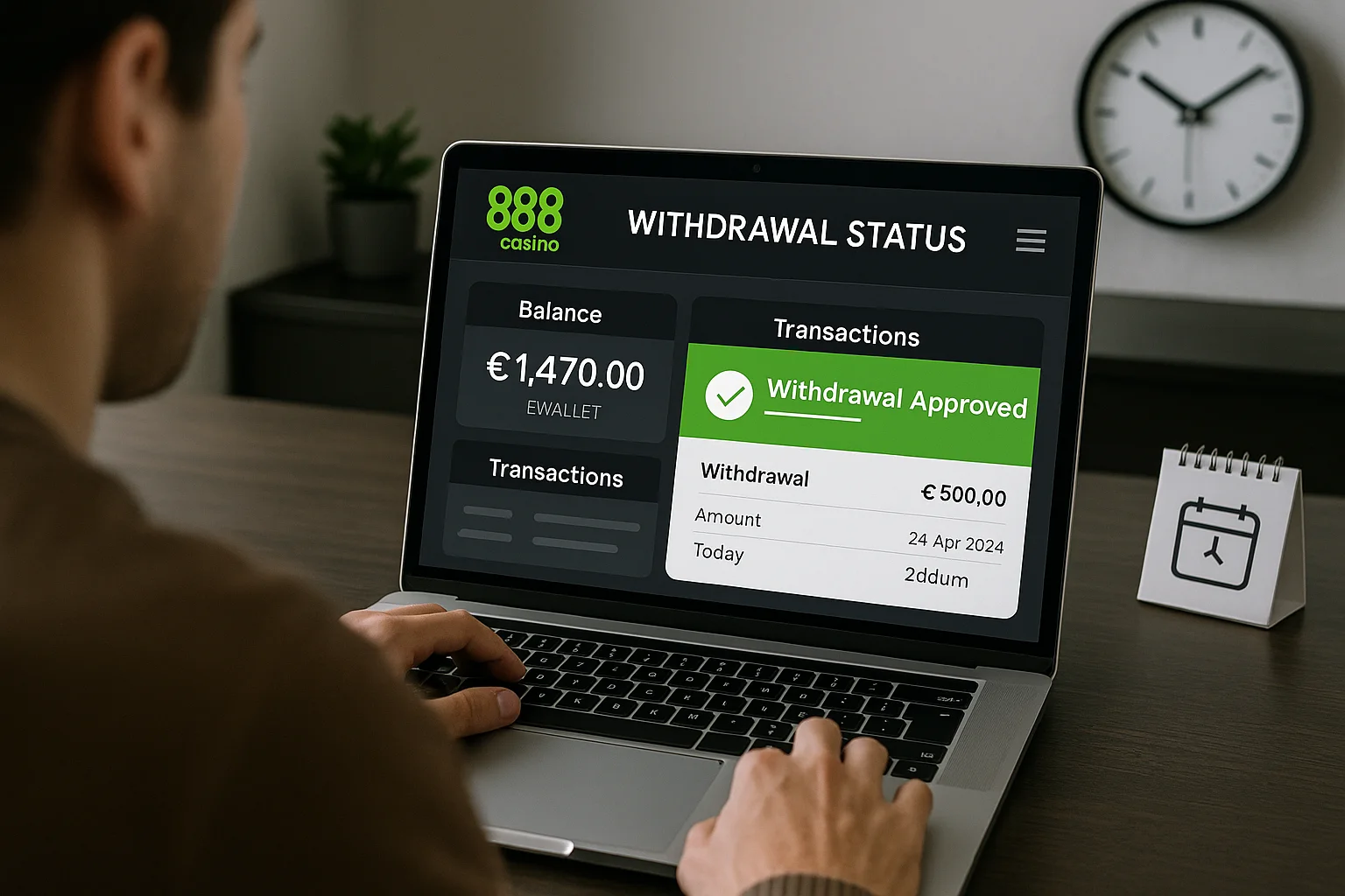 How Long Does 888 Casino Take to Withdraw