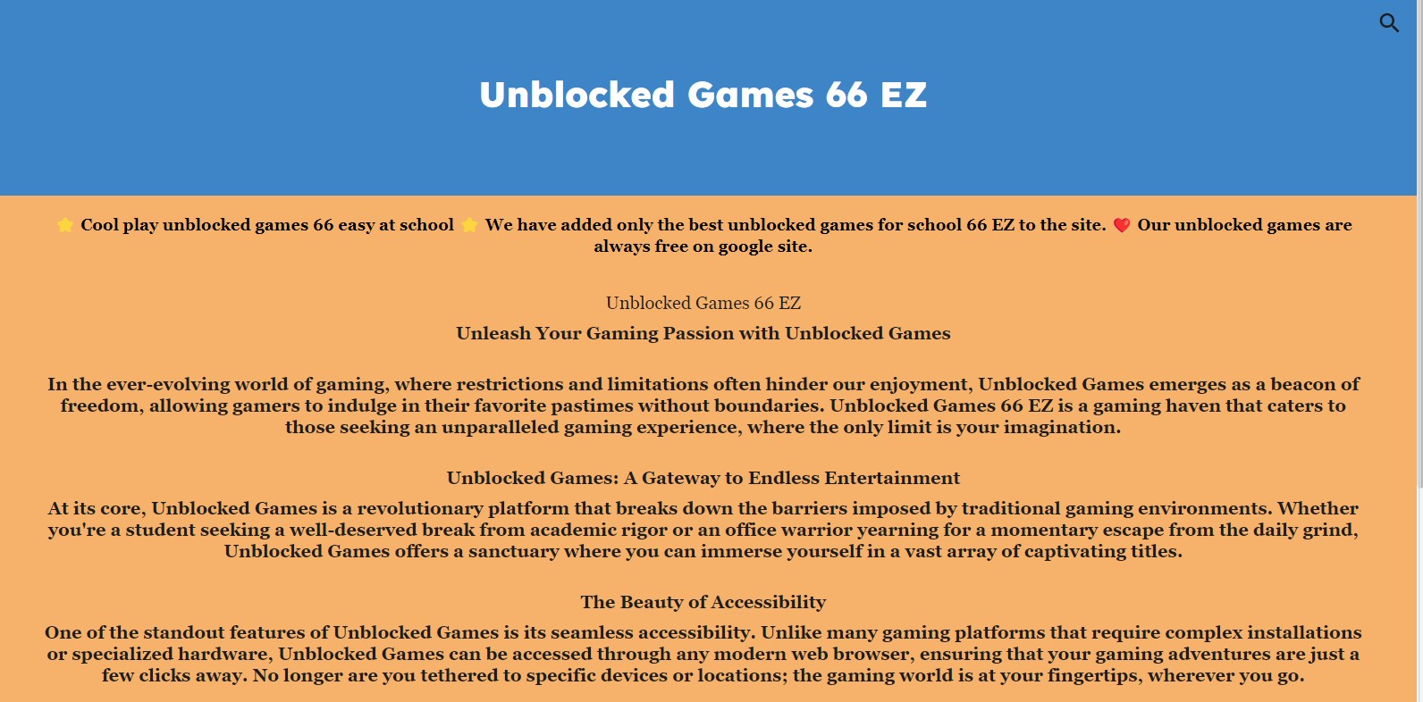 Unblocked Games 66 EZ | Easy Steps to Play and Access Safely [Top 15 Games]