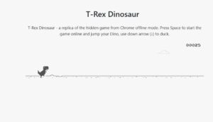 Dinosaur Game