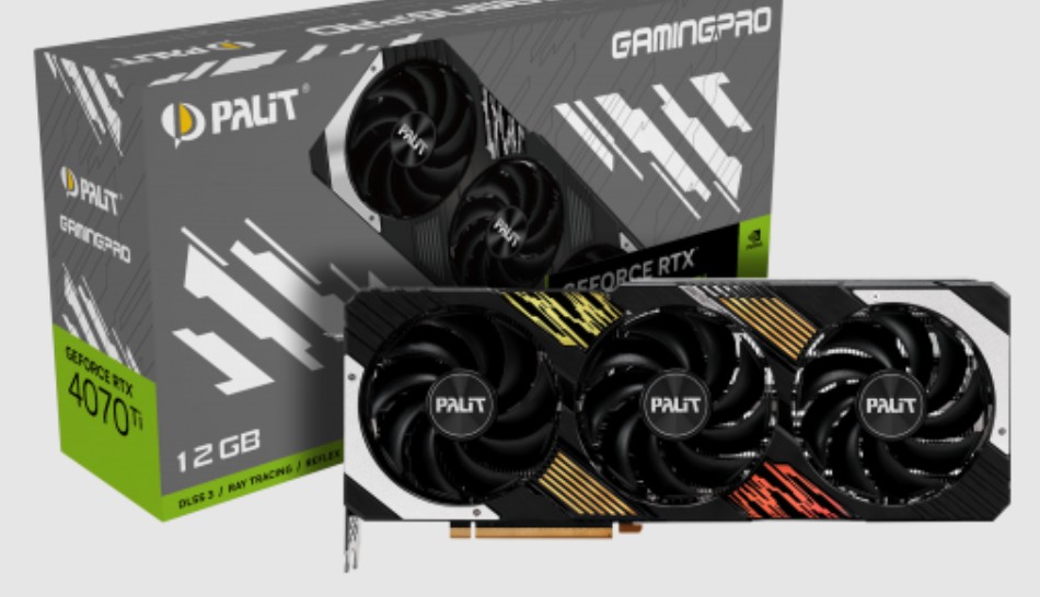 8. Palit GeForce RTX 4070 Ti