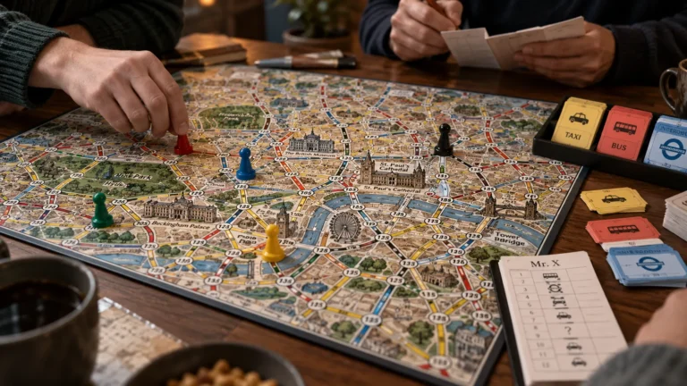 Scotland Yard Board Game