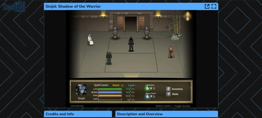 6. Sinjid: Shadow of the Warrior – RPG Action Awaits