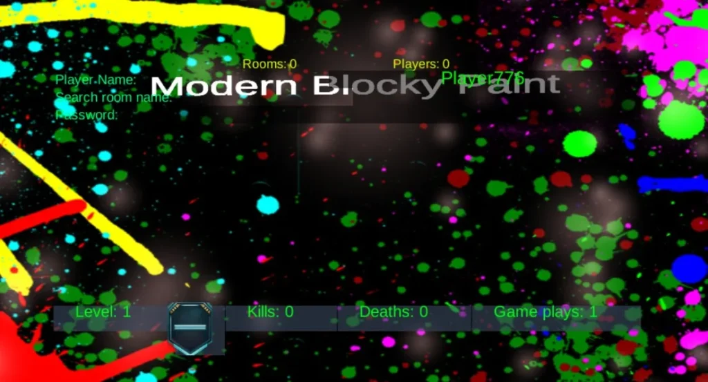 8. Modern Blocky Paint