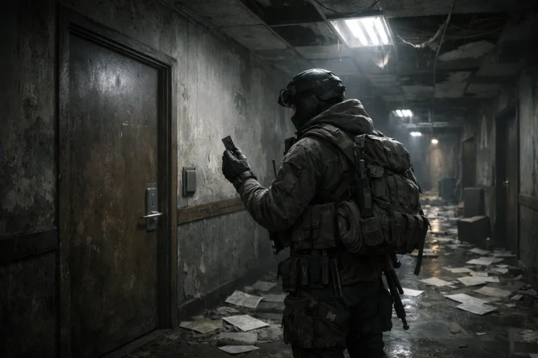 Buried City JKV Employee Access Card Location