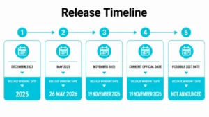 GTA 6 Release Date Timeline
