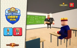 School Escape Obby Run