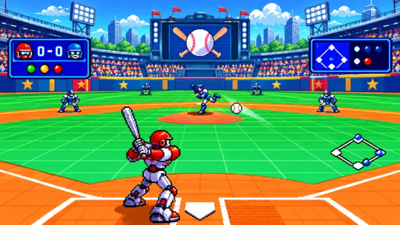 Super Baseball Gameplay