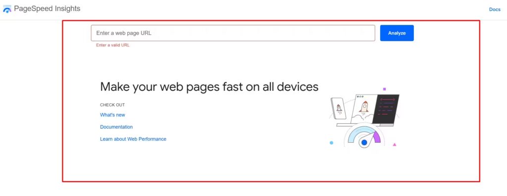 Google Page Speed Insights